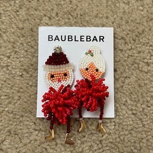 BaubleBar Mr. & Mrs. Claus Earrings